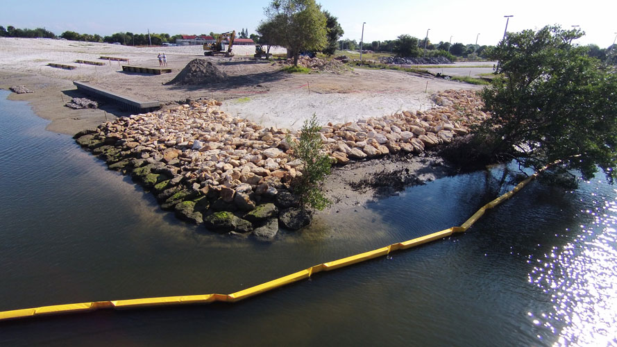 FWC saltmarsh restoration, New Smyrna Beach 2014 Florida Living
